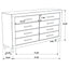 Greely - 5 Piece King Storage Bedroom Set Includes Bed, Nightstand, Dresser, Mirror & Chest - Rustic Brown