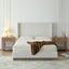 Hale - Upholstered Wingback Bed
