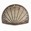 Cutter Teardrop Patio Chair With Water Resistant Cushion - Multi / Brown / Beige