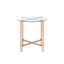 Veises - End Table - Champagne