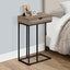 Accent Table, C - Shaped Contemporary & Modern Versatile Design
