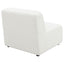 Bonnie - Upholstered Armless Chair With Channel Tufting - Ivory