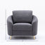 Yuina - Linen Chair - Gray