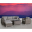 Stylish Entertainment Sectional Set, Outdoor Living
