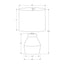 Lighting, Table Lamp Modern - Cream
