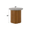 Evenlyn - Faux Concrete Top Table