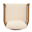 Outdoor Smooth Swivel Chair With Cushions