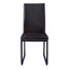 Dining Chair Side Upholstered, For Dining Room (Set of 2) - Black