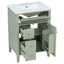 Bathroom Vanity With Sink, Soft Closing Cabinet