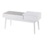 Telephone Contemporary Bench With Pull Out Drawer