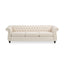 Chesterfield Style 3 Seater Sofa With Deep Button Tufting