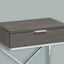 Accent Side Table, Storage Drawer, Spacious Tabletop, Contemporary & Modern