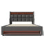 Upholstered Platform Bed With A Hydraulic Storage System, LED And USB Charging (Without Mattress)