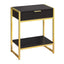 Accent Side Table, Storage Drawer, Spacious Tabletop