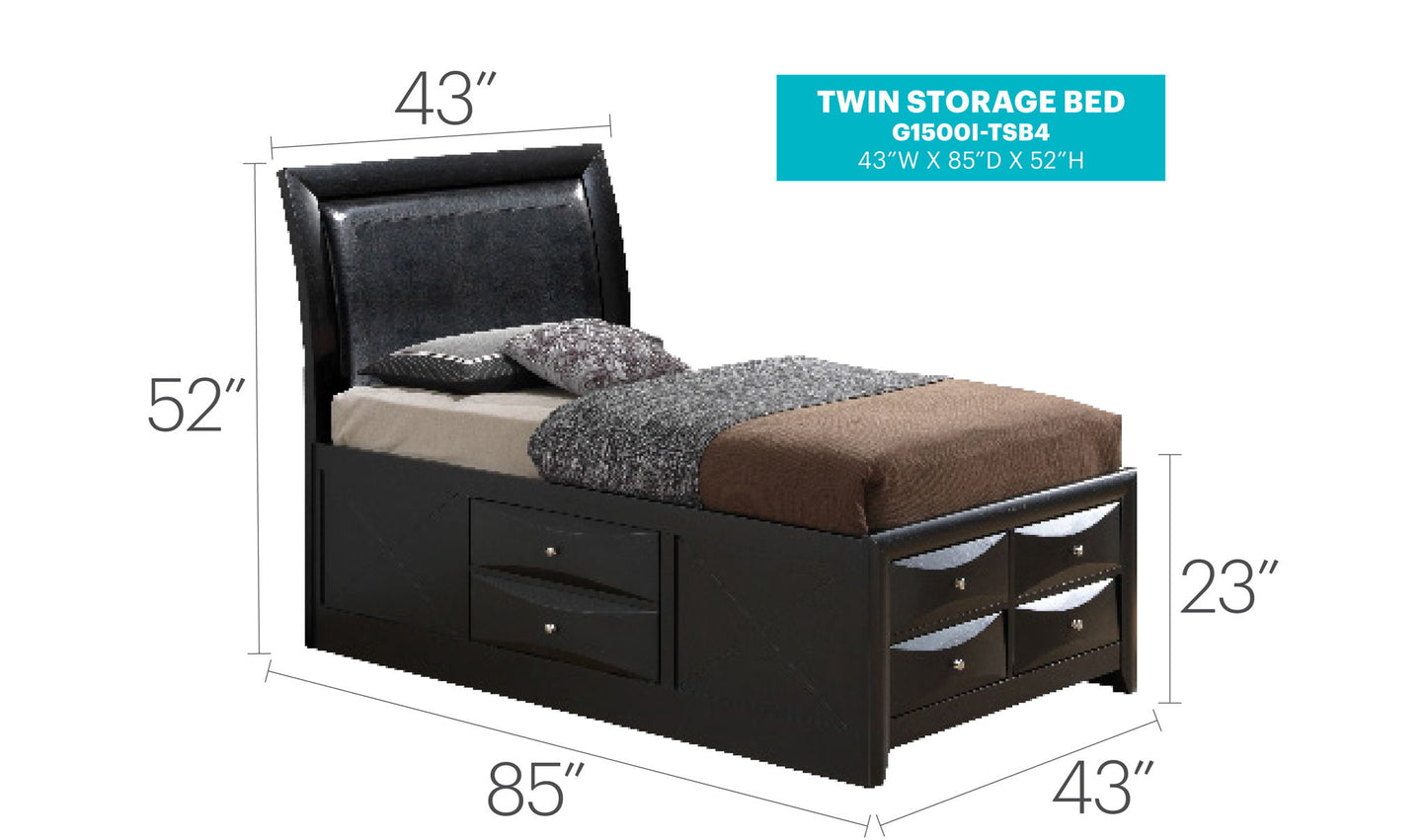Marilla - Storage Bed