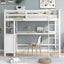 Loft Bed With Drawers With Desk And Shelves