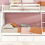 Bunk Bed With Drawers, Ladder And Storage Staircase