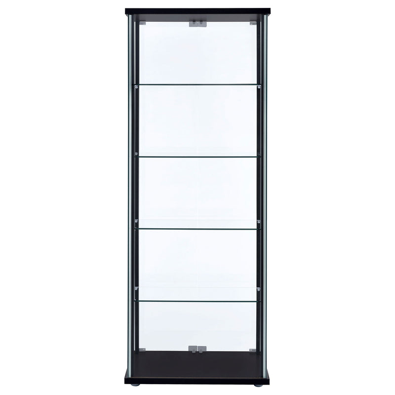 Hyacinth - 4 Shelf Curio Cabinet