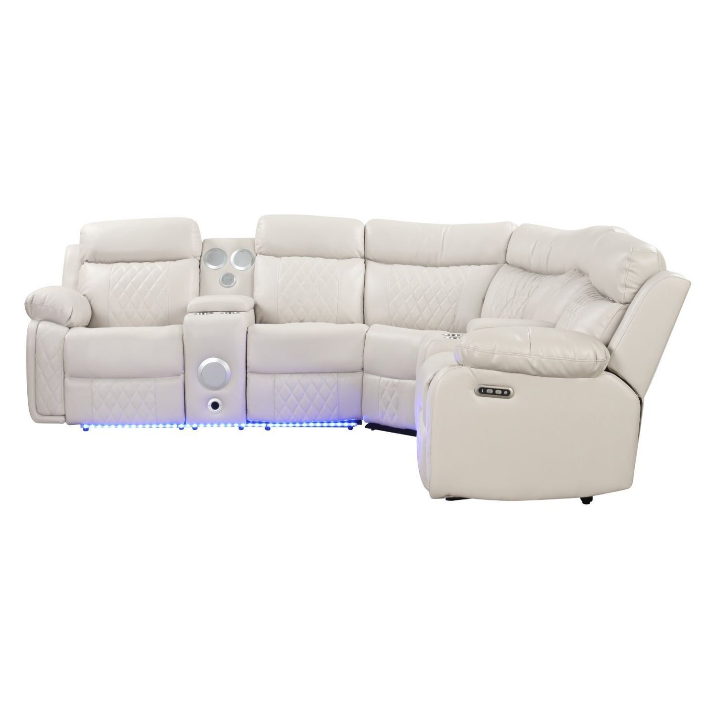Lacrosse - Power Reclining Sectional Sofa