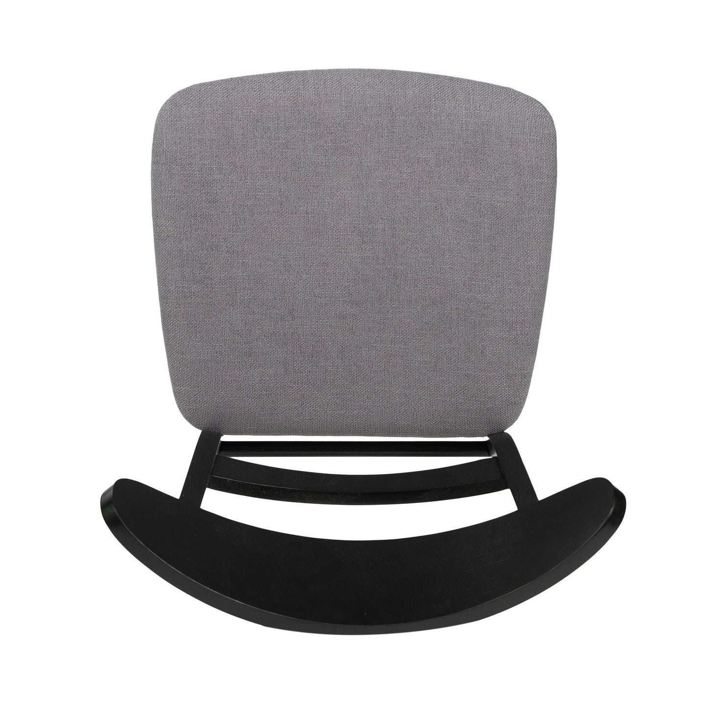 Modern Dining Chair With Upholstered Seat And Wood Frame