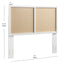 Barkley - Cane Headboard With Adjustable Height