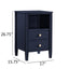 Winston - 2 Drawer Storage Nightstand