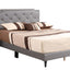 Button Tufted Bed Charming For Cozy Spaces