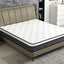 10" Hybrid Pillow Top Mattress A Box With Breathable And Hypoallergenic Design, Medium Firm For Lumbar Support