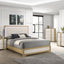 Lincoln - LED Panel Bed With Touch Light Headboard