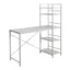 Computer Desk For Home Office, Laptop Storage Shelves