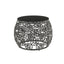 Hikre - Patio Lounge Chair & Side Table - Black / Charcoal