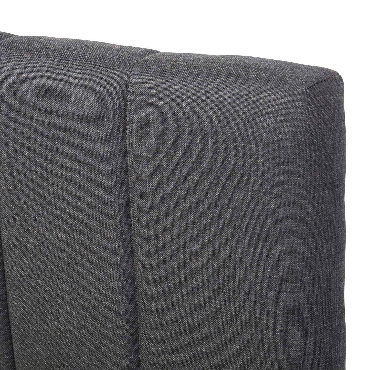 Upholstered Platform Bed With Twin Size Trundle And 3 Drawers