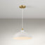 Astral - Single Light Pendant Lamp For Entrance Kitchen Island - Gold / White