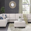 Ted - Sectional Sofa With Ottoman - Beige
