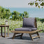 Sedona - Outdoor Club Chair With Slatted Design