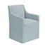 Traditional Skirted Dining Arm Chair