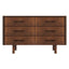 Logan - Dresser With 6 Drawers - Brown