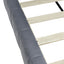 Full Size Upholstered Classic Daybed / Sofa Bed Frame, Elegant Design - Gray