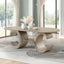 Gwendolyn - Oval Table Top And Base - Beige