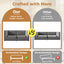 Upholstered Hydraulic Storage Daybed With USB & Type C Charging