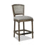 Triomphe - Rattan Wicker High Back Armless Counter Bar Stool