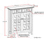 Connaught - Handcrafted Entryway Storage Cabinet