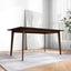Carlos - Dining Table And 4 Side Chairs - Oak / Dark Gray