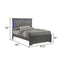Blaze - Modern Bedroom Set With LED Headboard