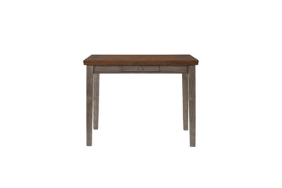 Counter Height 2 Tone 4 Drawer Dining Table - Gray
