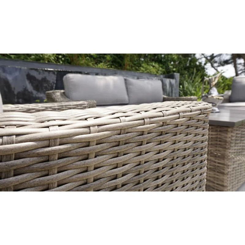 Stylish Sofa Seating Group With Cushions Perfect For Outdoor Gatherings