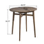 Outdoor Acacia Wood Bar Table With Slat Top