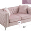 Elegant Track Arm Loveseat