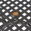 Arch Mesh Dining Table With Lightweight Frame - Black