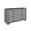 Isaiah - 5 Piece Bedroom Set With TV Lift-LED, Speakers And Fireplace